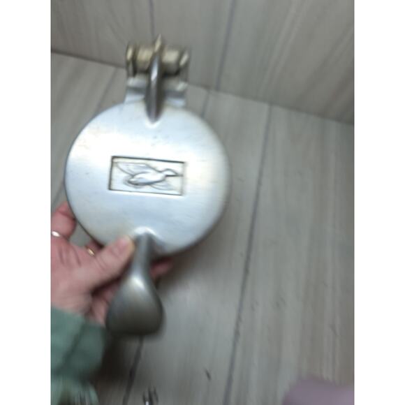 Vintage SEARS Aluminum Hamburger Tortilla Press Marked DUCK Design - Picture 2 of 7